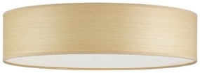 TSURI L mennyezeti lámpa természetes furnérból fehérített bükkfa színben, ⌀ 40 cm - Sotto Luce