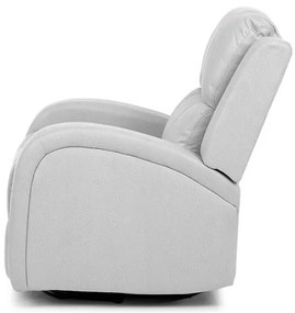 Szürke vintage szövet dönthető fotel. TV-4089 SIL