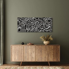 Kép - Fémes absztrakció (120x50 cm)