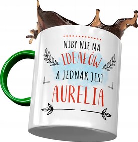 Zöld Bögre Aurelia Barátnőknek Ajándék Nyomtatott Fotóval