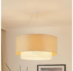 Brilagi Brilagi - Csillár zsinóron ARIZONA BOHO 1xE27/15W/230V átm. 60 cm bézs/fehér BG1177