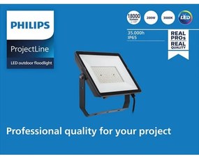 Philips - LED Kültéri reflektor PROJECTLINE LED/200W/230V IP65 3000K