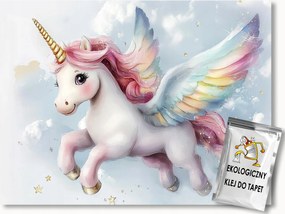 Fotótapéta Flizelina Ég Csillag Unikornis Fantázia Mese 150x105 ragasztó