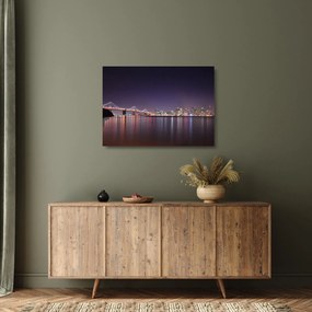 Kilátás San Francisco-ra, California (üvegen) (70x50 cm)