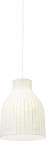 Muuto Strand Open Polimer Függőlámpa 40 cm Fehér
