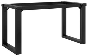 acél dohányzóasztallábak O-alakú vázzal 90 x 30 x 43 cm