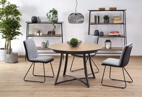 MORETTI bővíthető étkezőasztal – arany tölgy / szürke / antracit 118 – 148 cm