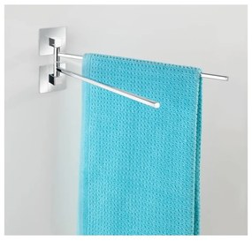 Quadro fúrásmentes fali dupla törölközőtartó rúd - Wenko