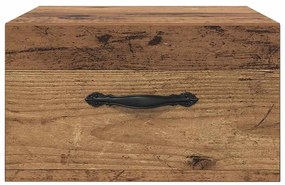 Éjjeliszekrény fiókkal 2 pcs Régi fa 35 x 35 x 20 cm Faanyag