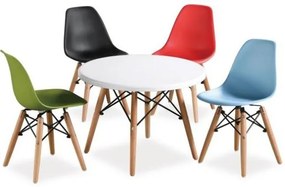 AKCIÓ Fehér étkezőasztal OSLO 60x60cm II. osztály