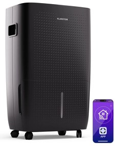 Klarstein DryFy Pro Connect 60 Smart, Párátlanító, WiFi, Kompresszor, 60l/24 h, 45-65 m²