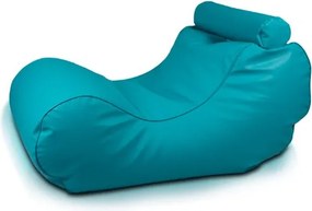 Babzsák nyugágy XL öko-bőr TiaHome - Türkiz