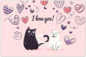 Poszterek 120x80 Cica Cicák