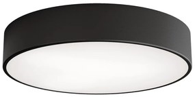 Fürdőszobai mennyezeti lámpa CLEO 3xE27/24W/230V á. 40 cm fekete IP54