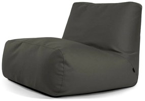 Sötétszürke babzsákfotel Tube 100 – SLOWDOWN