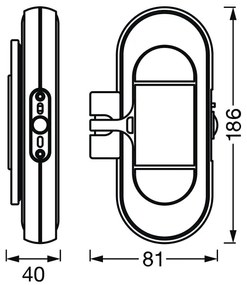 Ledvance - LED bútorvilágítás mozgásérzékelővel MOBILE LED/1,2W/5V 4000K