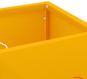 Esernyőtartó Mustár sárga Fém Standard Dekoratív betétek