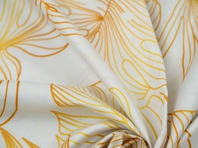 PALMERA krémszínű mikroszálas ágyneműhuzat Ágyneműhuzat mérete: 70 x 80 cm | 140 x 200 cm