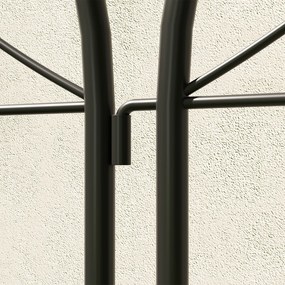 Outsunny Szabálytalan Mintázatú Mászó Növény Támogatás, 2 darabos Készlet, Kerti Trellis Zöldségekhez, Kúszónövényekhez, Virágokhoz, Fém, 50 x 180 cm,