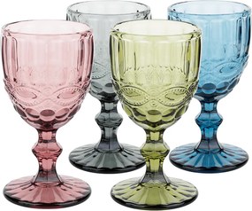 4 darabos borospohár készlet, 240ml, SAVOY TYP 3