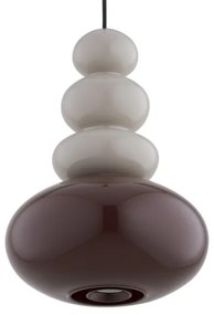 Argon 8820 - Csillár zsinóron DIEGO 1xGU10/5W/230V barna/szürke