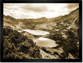 Poszterek keretben 40x30 Tátra Lengyel hegyek Kilátás