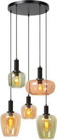 Lucide ILONA 45408/15/99 Függőlámpa 5x40w/e27 ip20
