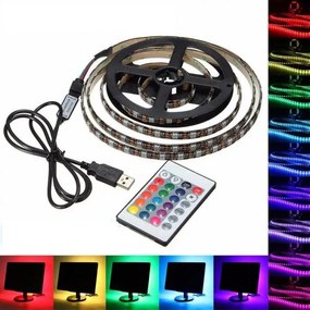 LED RGB szalag TV mögé - 5 m