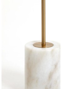 Fehér-aranyszínű állólámpa (magasság 156 cm) Medina – Light &amp; Living