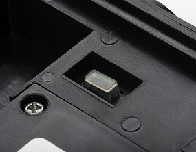 RÁBALUX 77191 PORTEL Modern Kültéri Fali Lámpa Fekete IP44