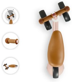 KINDERKRAFT - Tolós bicikli CUTIE rózsaszín