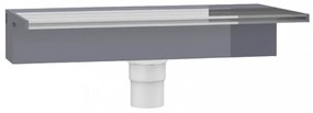 akril vízeséskifolyó RGB LED-ekkel 45 cm