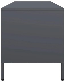 antracit hidegen hengerelt acél TV-szekrény 135x39x43,5 cm