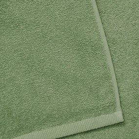 Zöld gyorsan száradó-frottír pamut fürdőlepedő 70x120 cm Quick Dry – Catherine Lansfield