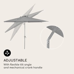 Blumfeldt Calais, Napernyő, LED, alumínium váz, poliészter huzat, UV védelem 50