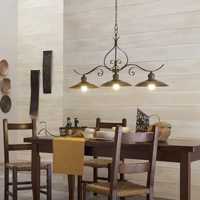 INCANTI 02-759 - Csillár láncon LENA 3xE27/42W/230V