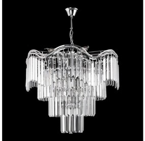 Csillár láncon 9xE27/60W/230V