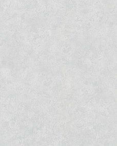 Szürke tapéta, amely utánozza a dörzsölt vinil vakolatot a flizelinen, modern