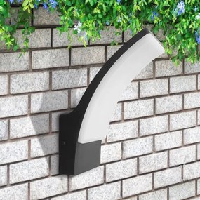 LED Kültéri fali lámpa AMY LED/12W/230V IP44 fekete