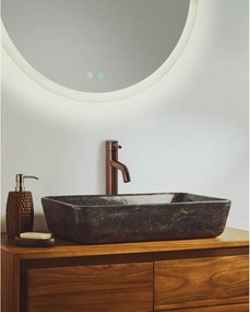 Szürke kő mosdókagyló 55x35 cm Darnen – Kave Home