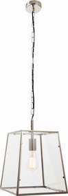 Endon glamour modern függeszték hurst nickel-nero átlátszó end76225