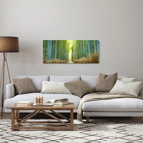 Kép - Bambusz erdő (120x50 cm)