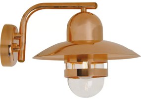 Nordlux - Kültéri fali lámpatest NIBE 1xE27/60W/230V IP54 rézszínű