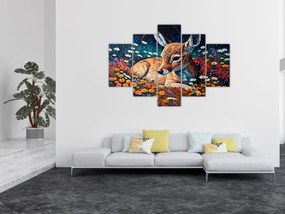 Kép - Festett szarvas (150x105 cm)