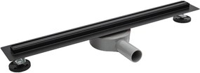 Balneo Slim &amp; Low ProLine Black lineáris lefolyó fekete ráccsal 70 cm fekete A0401020201-2