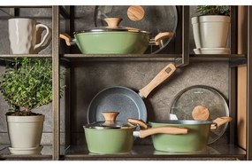 8 db-os indukciós edénykészlet zöld Tognana Sage Stone Collection