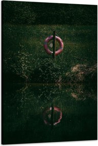 Vászonkép Természet Mentőkerék 60x90 cm