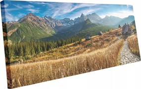 Vászonkép Tátra hegy 150x70 Lánctalpas csarnok