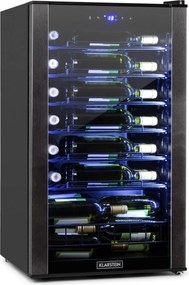 Klarstein Vinomatica, borhűtő, 95 liter, érintésvezérlés, 85 W, 4-18°C, fekete