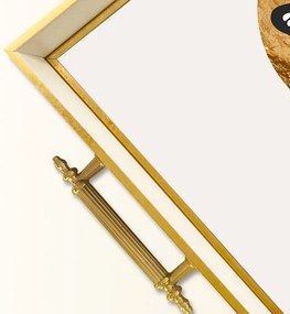 Üveg tálca, 38×24 cm – TPB9835